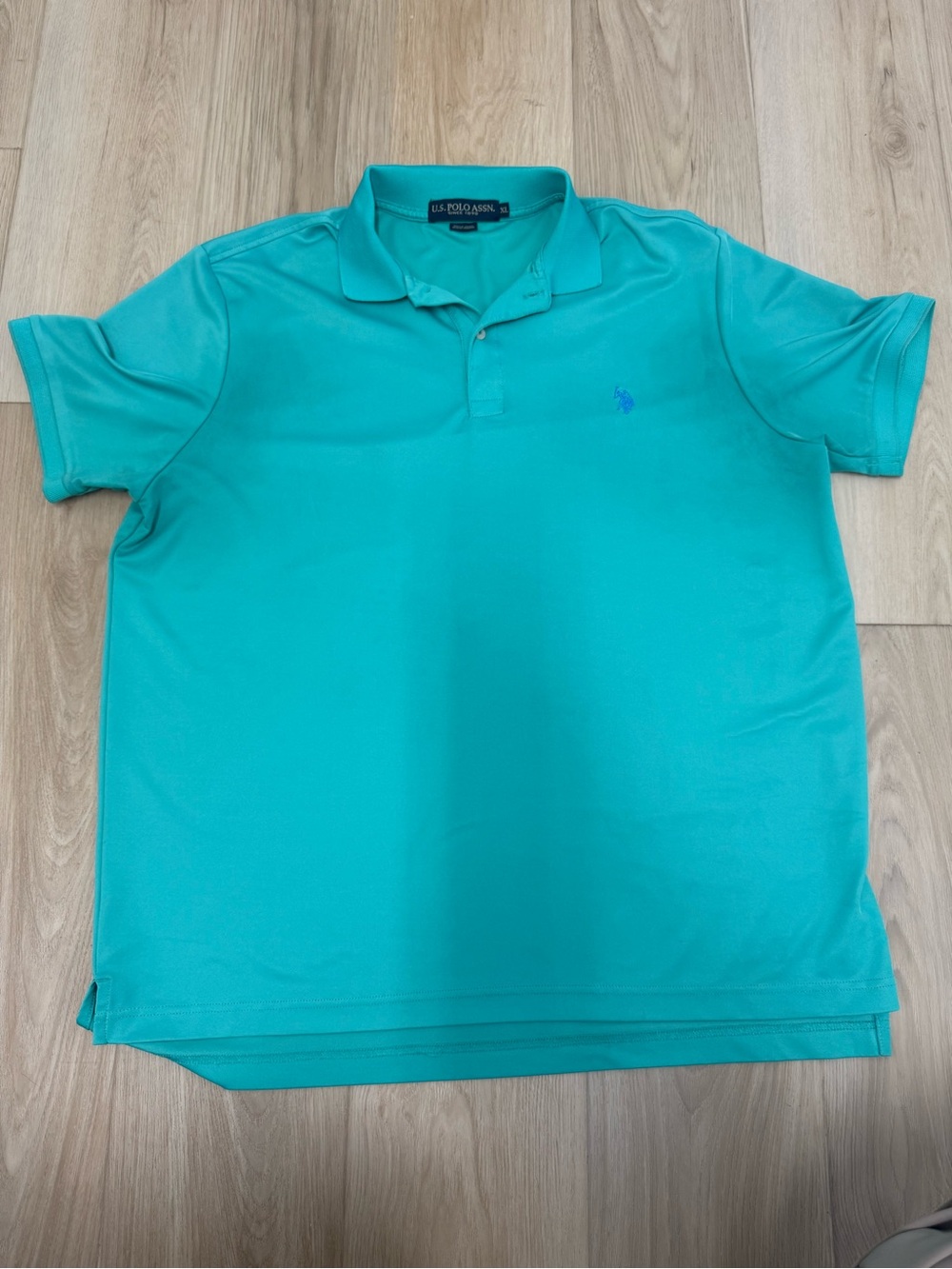 U.S. Polo Assn. Men’s Teal Polo Shirt